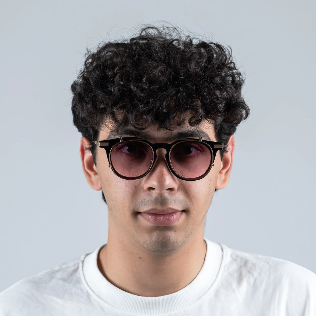 LUNARO, BLACK AND GOLD / DARK RASPBERRY LENS, lifestyle image 21