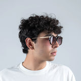 LUNARO, BLACK AND GOLD / DARK RASPBERRY LENS, lifestyle image 23