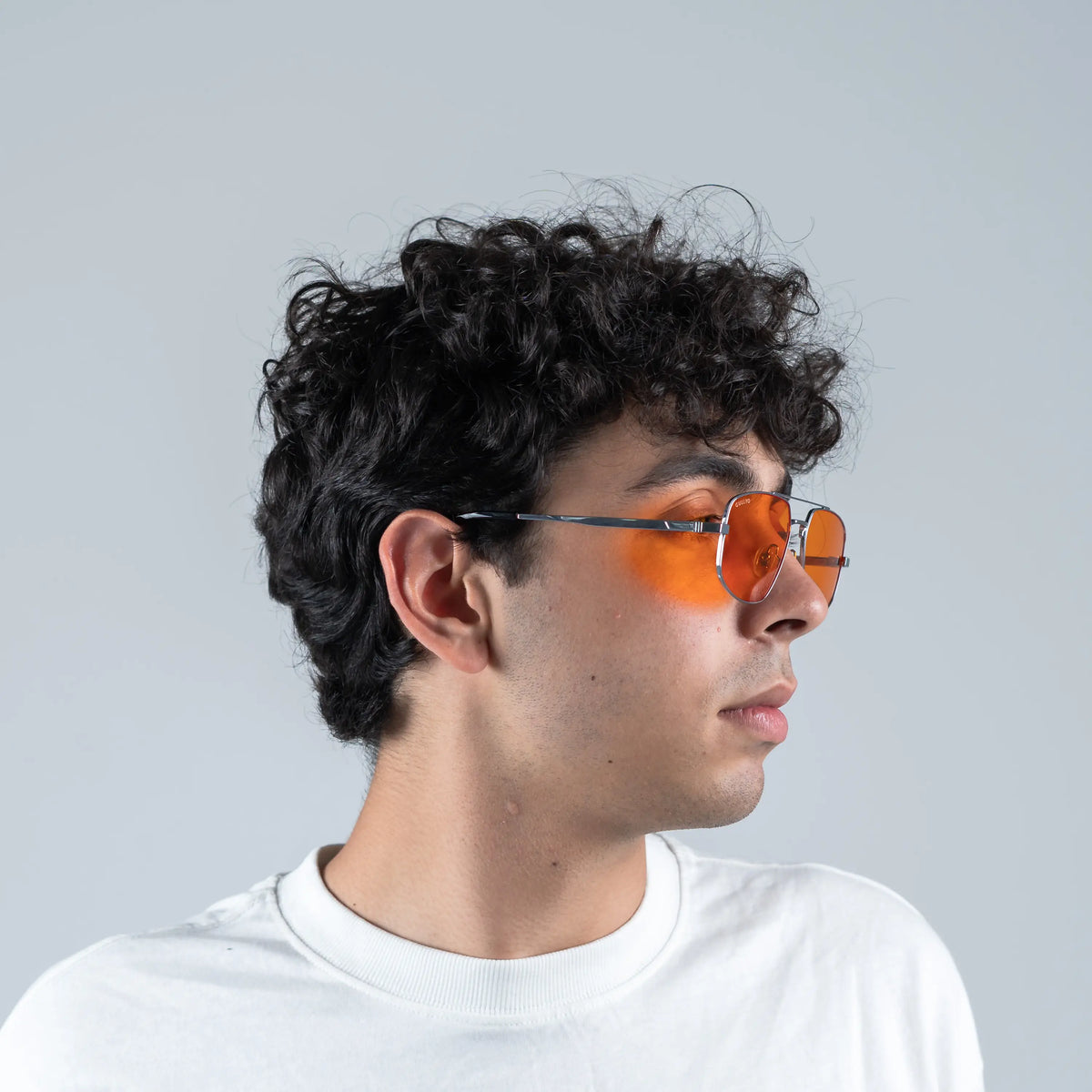 CALYPSO, SILVER / ORANGE RED BLUE LIGHT LENS, lifestyle image 15