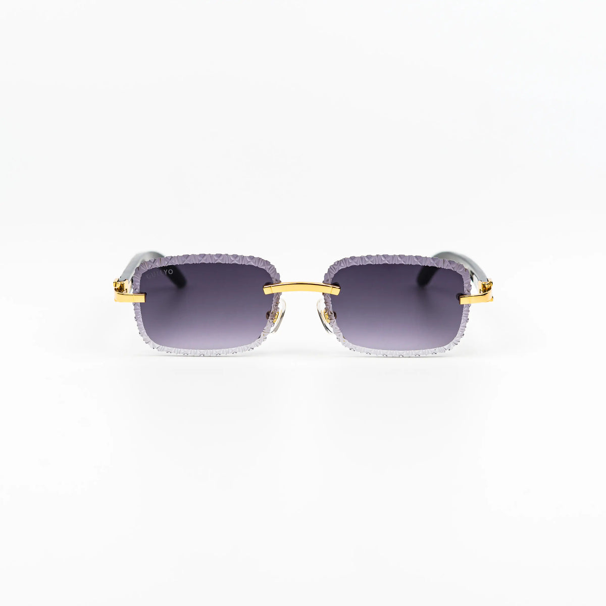 CALA, DARK SEASHELL / VIOLET GRADIENT LENS, front view