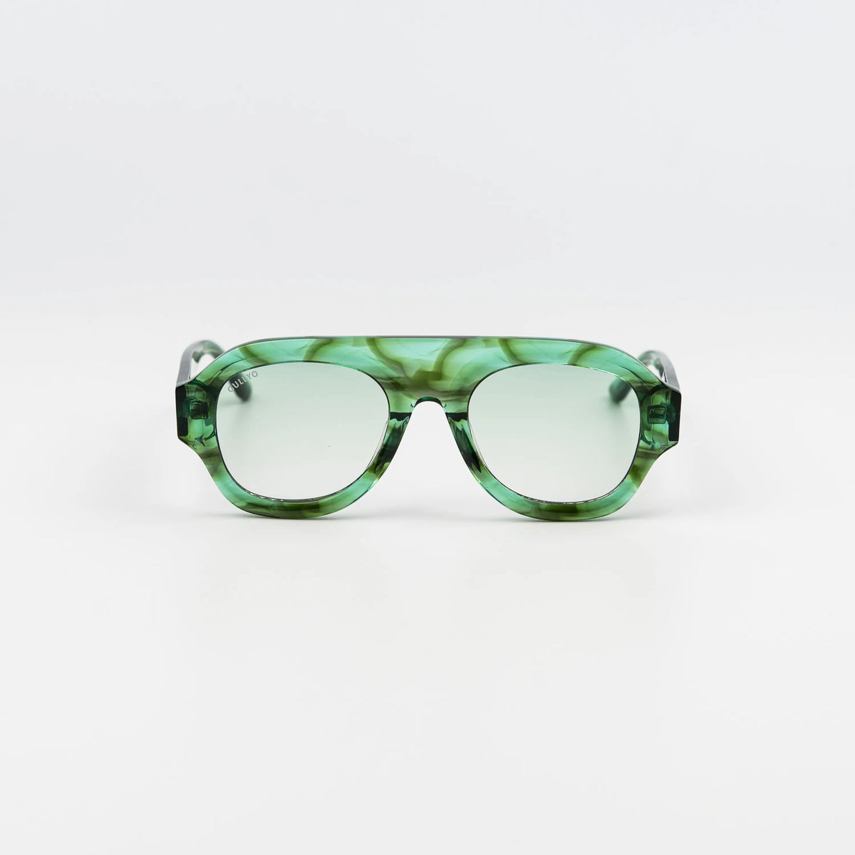 AZZURRO, GREEN / MINT GREEN GRADIENT LENS, front view