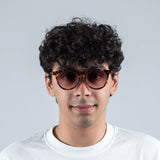 LUNARO, TORTOISESHELL / DARK RASPBERRY LENS, lifestyle image 17